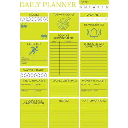 20 - Daily Self Care Planner - Mcrwaxco